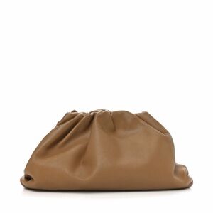 Bottega Veneta  “The Pouch” Leather  Clutch Bag